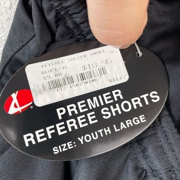 NWT Kwikgoal Referee Soccer Shorts Size Youth M - Picture 6 of 6